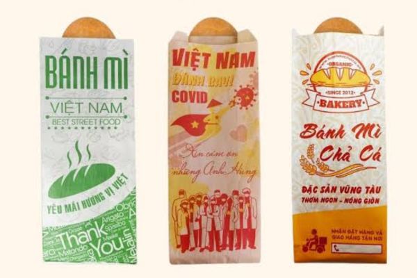 Mẫu túi giấy kraft đựng bánh tại Hà Nội