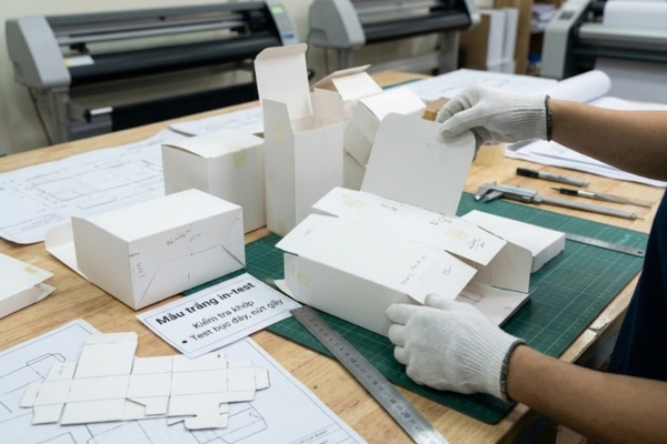 Cấu tạo đáy hộp giấy in test