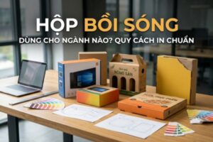 Hộp bồi sóng được dùng cho ngành nào phổ biến