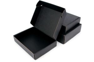Hộp carton màu đen giá rẻ, mẫu đẹp