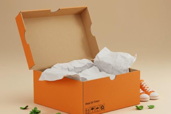 Hộp carton màu cam giá rẻ, mẫu đẹp