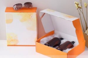 Hộp carton màu cam giá rẻ, mẫu đẹp