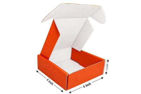 Hộp carton màu cam giá rẻ, mẫu đẹp