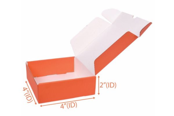 Hộp carton màu cam giá rẻ, mẫu đẹp