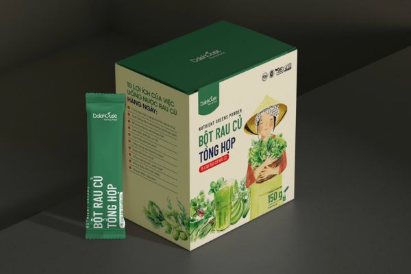 Hộp đựng bột rau củ theo yêu cầu