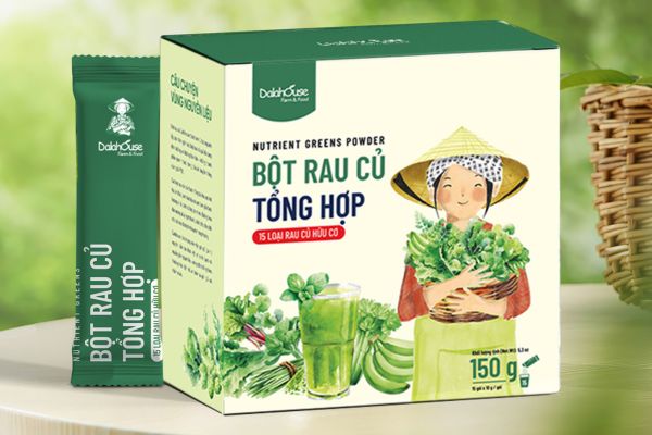 Hộp đựng bột rau củ theo yêu cầu