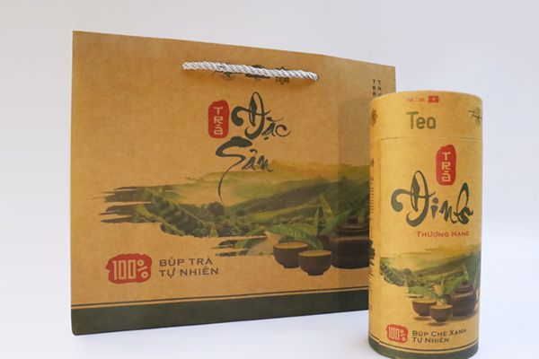 Mẫu túi kraft đựng trà giá rẻ, chất lượng cao