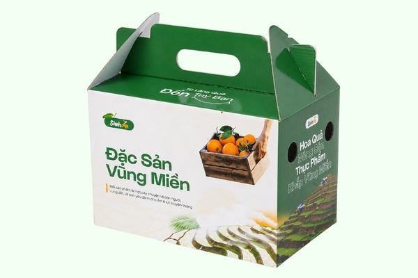 In hộp carton đựng nông sản giá rẻ, mẫu đẹp