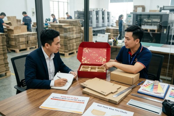In hộp carton đựng quà tết tối ưu