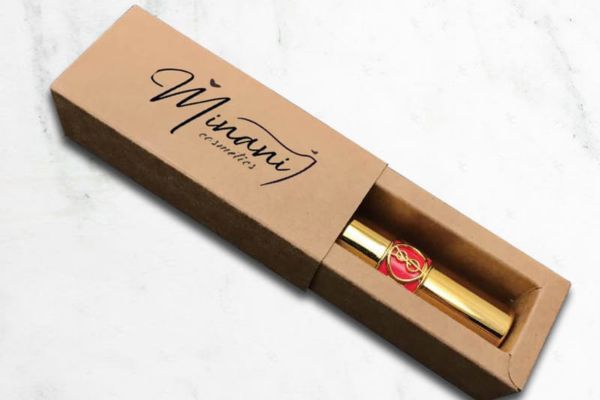 Mẫu hộp đựng son giấy kraft giá rẻ, chất lượng