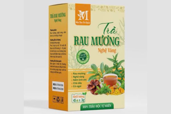 In hộp trà rau mương giá rẻ, mẫu đẹp