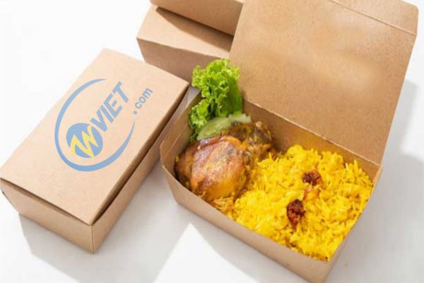 In hộp giấy đựng cơm theo yêu cầu
