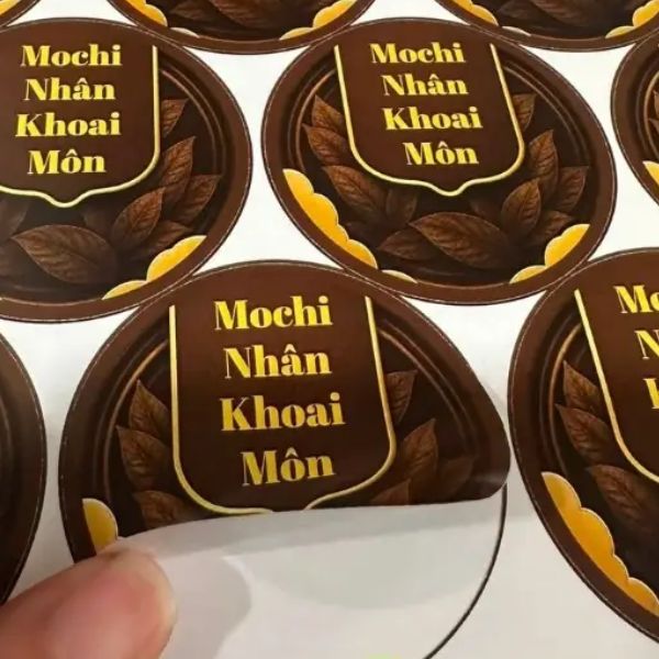 In tem bánh mochi In tem bánh mochi giá rẻ, mẫu đẹp tại Hà Nội