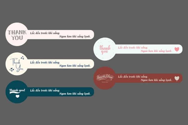 In tem lắc đều trước khi uống theo yêu cầu