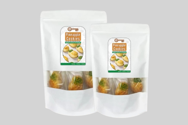 In Hoa Long nhận thiết kế và in tem nhãn bánh dứa cao cấp