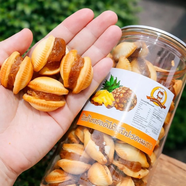 In Hoa Long nhận thiết kế và in tem nhãn bánh dứa chuyên nghiệp
