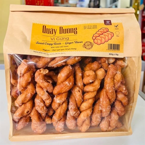 In Hoa Long nhận thiết kế và in tem nhãn bánh quẩy chất lượng