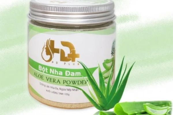 In tem nhãn bột nha đam theo yêu cầu