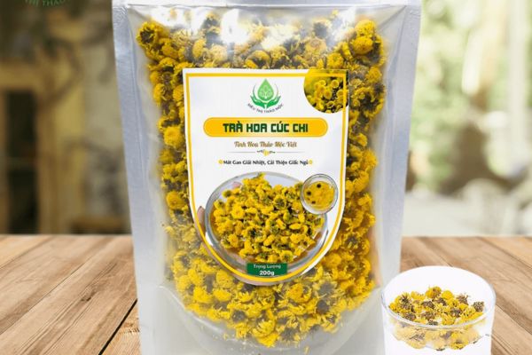 In tem trà hoa cúc giá rẻ, mẫu đẹp
