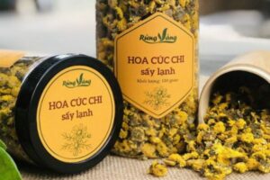In tem trà hoa cúc giá rẻ, mẫu đẹp