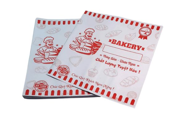 Túi giấy bánh mì tam giác giá rẻ, mẫu đẹp
