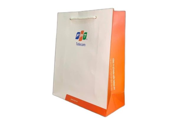 In túi giấy fpt theo yêu cầu