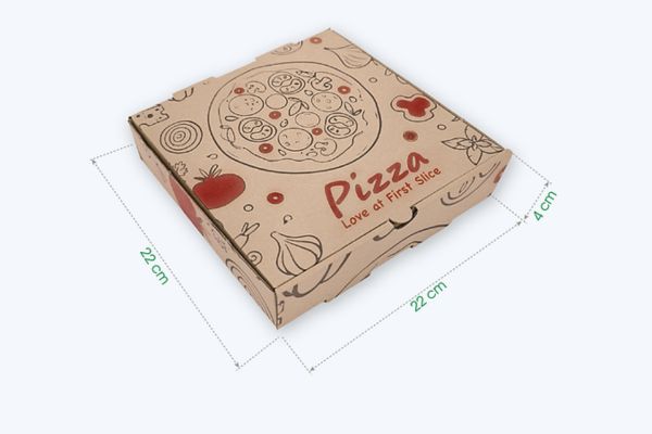 Kích thước hộp pizza chuẩn nhất