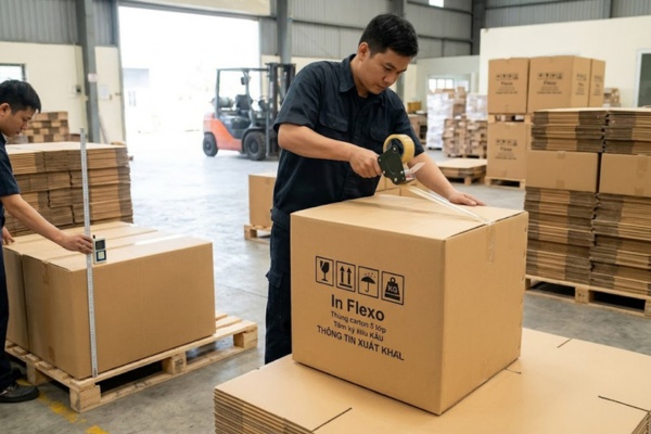 Kinh nghiệm chọn hộp carton 5 lớp