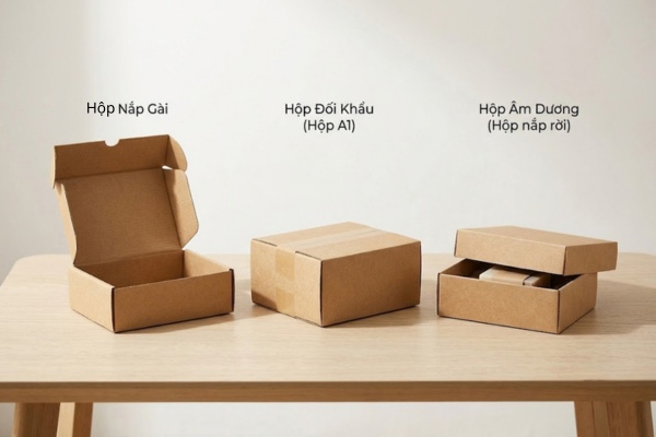 Các mẫu hộp carton nhỏ thông dụng