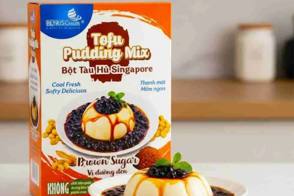 Mẫu in hộp bột tàu hủ đẹp mắt