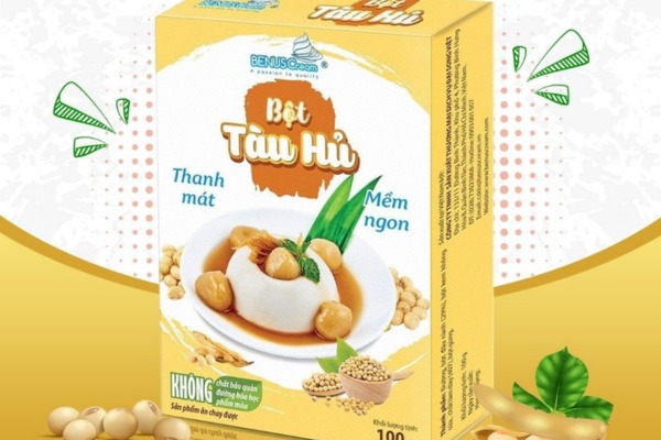 Mẫu in hộp bột tàu hủ nổi bật