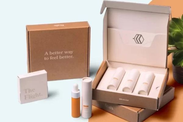 Hộp đựng mỹ phẩm giấy kraft mẫu đẹp