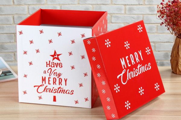 Mẫu hộp quà noel chất lượng tại Hà Nội