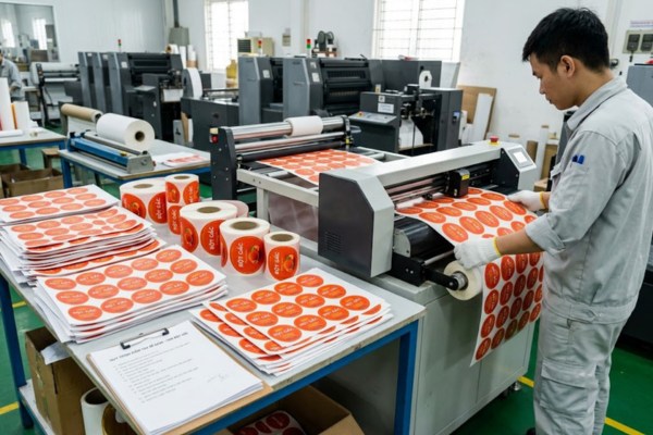 Những mẫu tem nhãn bột gấc chuyên nghiệp