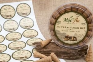 In tem dán trầm hương giá rẻ, mẫu đẹp