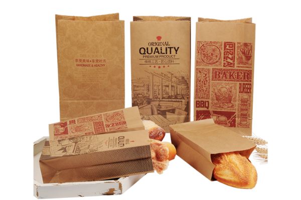 Mẫu túi giấy kraft đựng bánh tại Hà Nội
