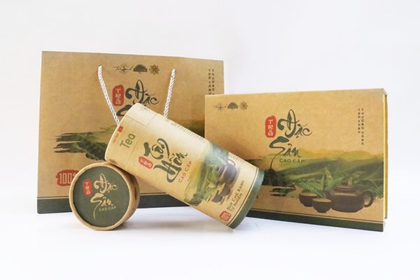 Mẫu túi kraft đựng trà giá rẻ, chất lượng cao