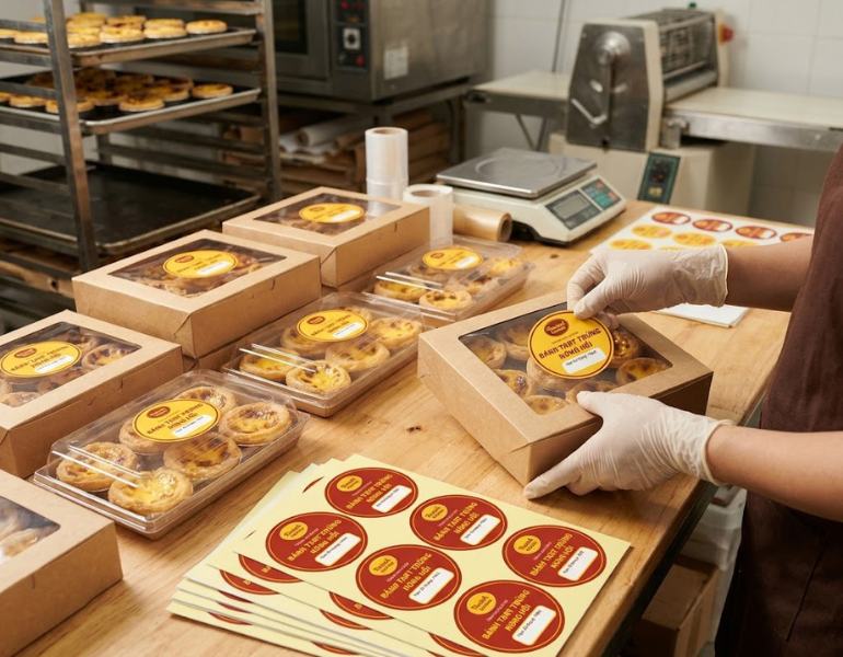 In tem bánh tart trứng có nhiều lợi ích