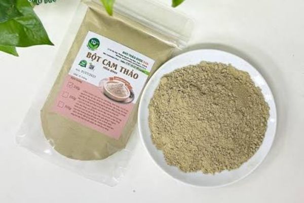 Tem nhãn bột cam thảo giá rẻ, mẫu đẹp