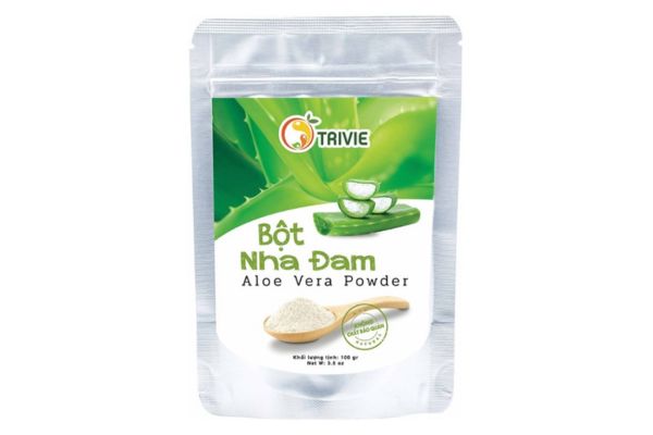 In tem nhãn bột nha đam theo yêu cầu