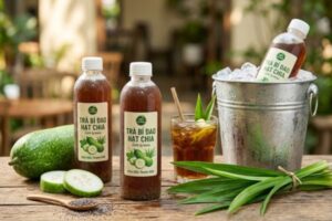 Top 19+ Mẫu in tem trà bí đao thiết kế thanh mát