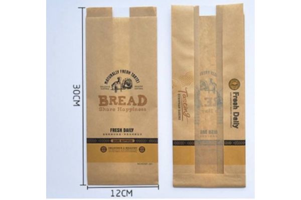 Túi giấy bánh mì hoa cúc giá rẻ, chất lượng cao