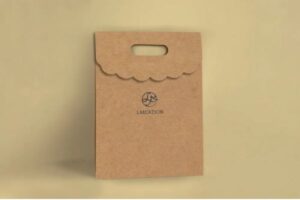 Túi giấy kraft có nắp theo yêu cầu