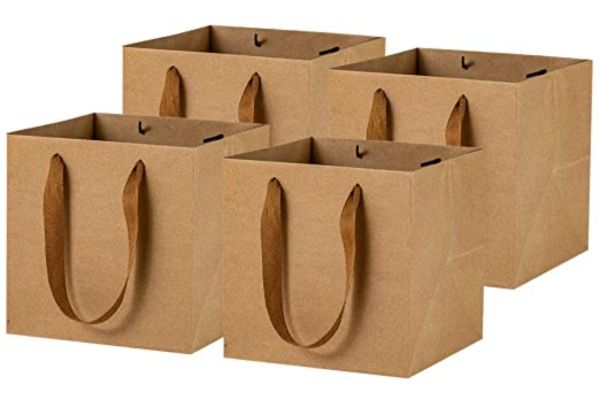 Túi giấy kraft đáy vuông giá rẻ, mẫu đẹp