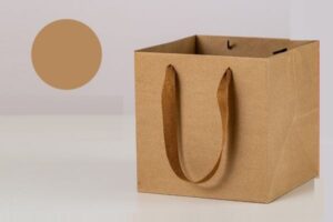 Túi giấy kraft đáy vuông giá rẻ, mẫu đẹp
