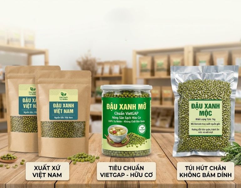 Vai trò của in tem nhãn đậu xanh